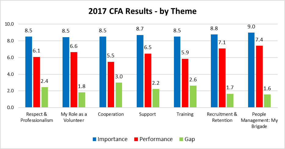 2017 CFA Results - by Theme